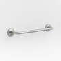 View Classic Round Brushed Nickel Bath Towel Bar 18" - image 1 of 4