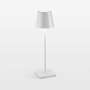 View Poldina Pro White Metal Table Lamp by Zafferano America 15" - image 1 of 7