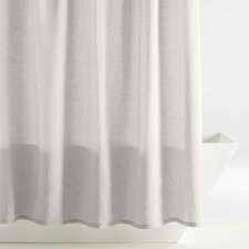 View EUROPEAN FLAX ™-Certified Pebble Grey Shower Curtain - image 1 of 2