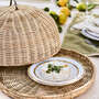 View Wicker Serving Tray wi...
