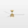 View Paget 52" White/Gold a...