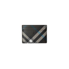 Burberry Check Card Case, Main, color, Snug