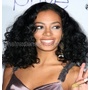 Wave Human Hair Lace Front Wigs Solange Knowl Hairstyle Remy Hair Full Lace Wig