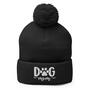 Dog Mom Embroidered Knit Po...