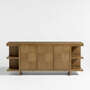 View Pierre 76" Light Brown...