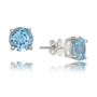 Blue Topaz Earrings