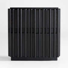 View Bardi Ebonized Ash Wood Storage Entryway Cabinet - image 1 of 9