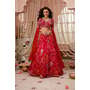 Red Pink Multi Floral Print...