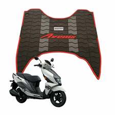 Suzuki Avenis 125 Foot Mat – Premium Grey &amp; Red 7D PVC Rubber