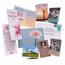 personalised memorial cards ireland