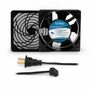 120mm Cabinet Cooling Fan Kit, Filter and Cord - 120v CAB703