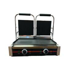 Multi Contact Panini Sandwich Grill with Grooved