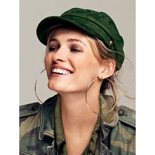 Billie Jean Faux Suede Lieutenant Hat