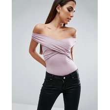  Off Shoulder Body With Wrap Front