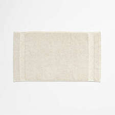 View Organic Turkish Cotton Natural Beige Fleck Bath Mat 20"x34" - image 1 of 4