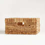 View Large Natural Wicker Changing Table Basket with Handles - image 1 of 11