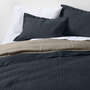 View Celeste Organic Cotton Midnight Navy King Quilt - image 1 of 9