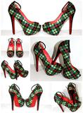 Crystal Plaid Heel: Scotlan...