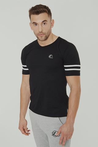 Mens Black T Shirts - Lombordy