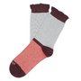Charming Trio - Metallic Red / Grey - Socks - Etiquette - Etiquette Clothiers NA