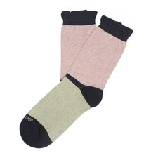 Charming Trio - Metallic Baby Green / Rose - Socks - Etiquette - Etiquette Clothiers NA