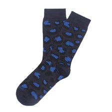 Leo Pop - Navy - Socks - Etiquette - Etiquette Clothiers NA