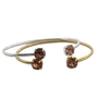 Swarovski Stackable Gemstone Bangle - Blush Rose
