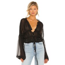 SNDYS Bali Top in Black | REVOLVE