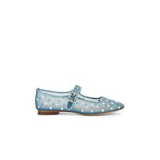 Sam Edelman Michaela Shine Flat in Coastal Blue | REVOLVE