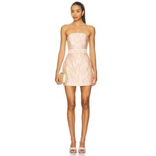 Lovers and Friends Molli Mini Dress in Light Pink | REVOLVE