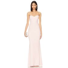 Katie May Yasmin Gown in Blush | REVOLVE