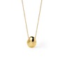 Gold Pendant Necklace - Peb...