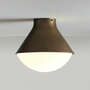 View Rainier Brass Conical Flush Mount Light - image 1 of 7