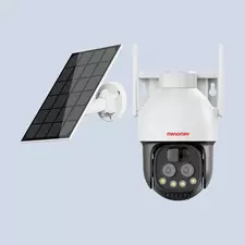 Manomay 3MP 4G Solar Dual Lens Camera