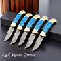Damascus Pocket Knife – 7" ...