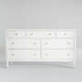 View Mason 64" White 7-Draw...