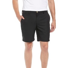 Salem High Drape Performance Shorts, Main, color, Black