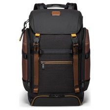Tumi Alpha Bravo Expedition Flap Backpack, Main, color, Black Onyx