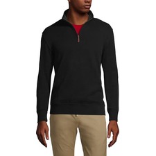 Bedford Rib Quarter Zip Sweater 