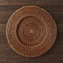 Artesia Honey Rattan Charger Plate