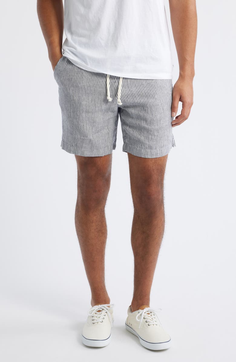 Bo Linen Drawstring Shorts,...
