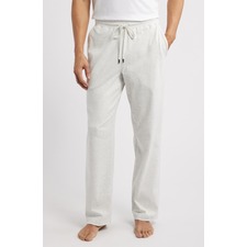 Heathered Stretch Cotton Lounge Pants, Main, color, Silver Grey