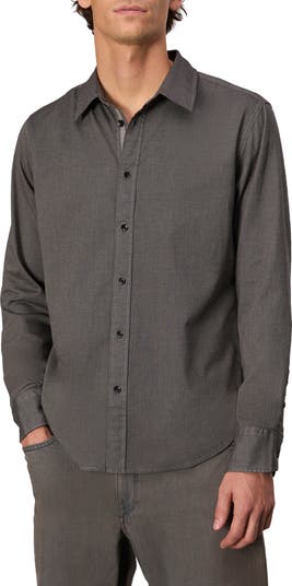 Tomlin Cotton Dobby Button-...