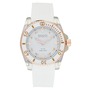 Gucci Dive Automatic Rubber Strap Watch, 36mm, Main, color, White