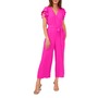 Flutter Sleeve Wide Leg Jum...