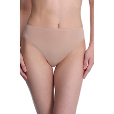  Bliss Bare Cotton High Cut Briefs, Main, color, Cafe
