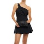 Aria Gathered Satin Frame C...