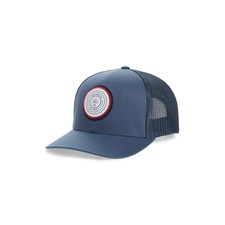 TravisMathew The Patch Trucker Hat, Main, color, Dark Blue