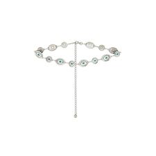 Female Model wearing 8 Other Reasons Chain Belt Accessories. Showing image 1 of 4