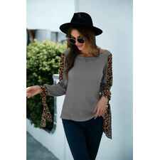 Hot Sale Knitted Stitching Lace Top